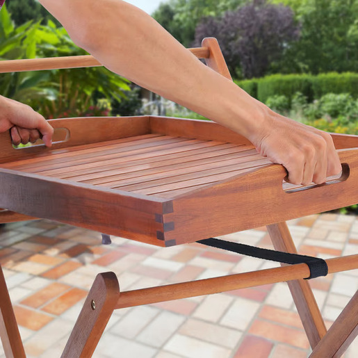 Fieldmann kolica za serviranje – drvena