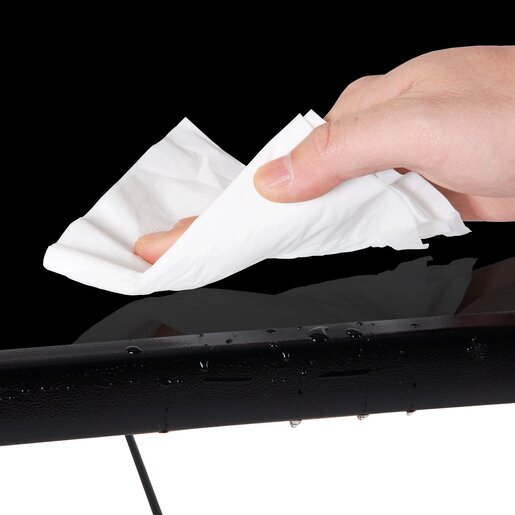 Fieldmann vrtni stol – metalni, crni