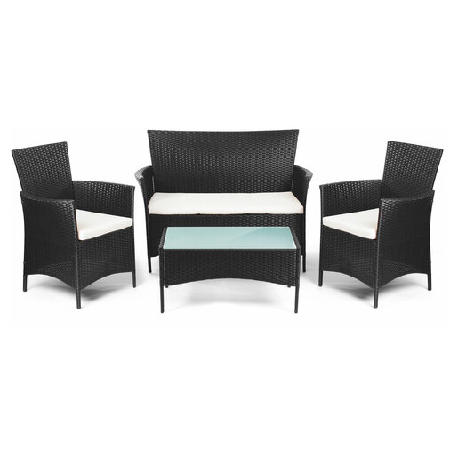 Fieldmann vrtna garnitura Eva / 1x stol + 1x dvosjed + 2x fotelja