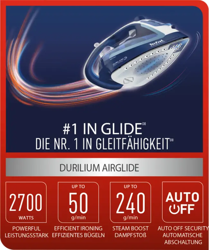 TEFAL pegla na paru FV5770E0 2700W