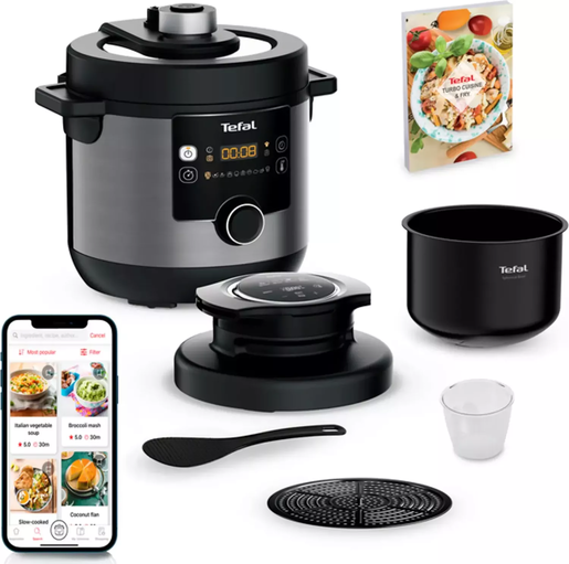 TEFAL multicooker CY778830 Turbo Cuisine & Fry električni ekspres lonac