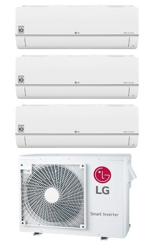 LG multisplit set TRIAL S09ET + S09ET + S09ET + MU4R25
