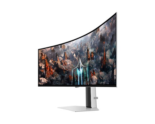 SAMSUNG  monitor Odyssey G93SC5 OLED gaming, Dual QHD, 49 OLED, 250 cd/m2, AMD FreeSync Premium Pro, HDR10+, HDMI, DP, 240Hz, 0,03ms