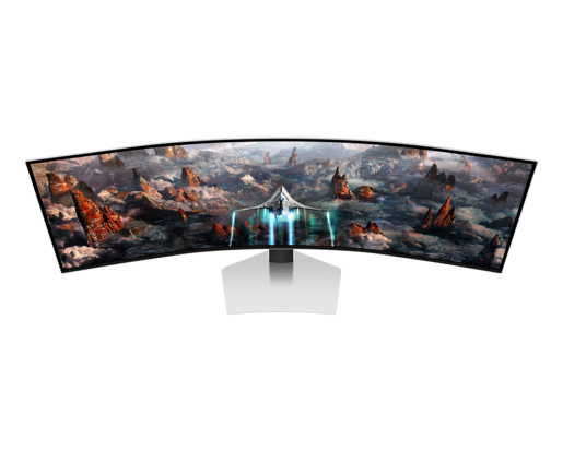 SAMSUNG  monitor Odyssey G93SC5 OLED gaming, Dual QHD, 49 OLED, 250 cd/m2, AMD FreeSync Premium Pro, HDR10+, HDMI, DP, 240Hz, 0,03ms