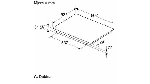 Bosch ploča PXV831HC1E