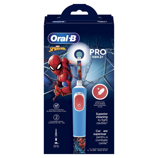 Oral-B četkica za zube D103 VITALITY SPIDERMAN