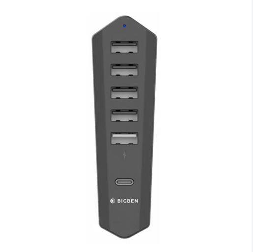 Bigben USB hub za PS5 Slim (4 x USB-a porta + 1 x USB-C port)