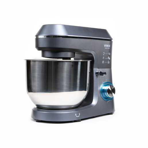 VIVAX kuhinjski robot RM-61400SX 1400 W; 6.0 L.; 6 brzina + TURBO Pulse; SREBRENA