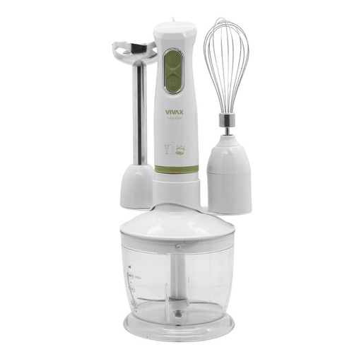 VIVAX štapni mikser SET HBS-400WG 400 W; 2 brzine; SET: sjeckalica s posudom, štapnI mikser i mutilica