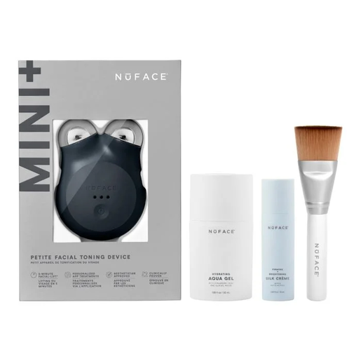 NuFACE Mini+ Starter Kit -  Mikrostrujni uređaj za njegu lica Midnight Black