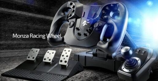 Volan Monza Premium Flashfire WH63201V za PS4, PS3, XBOX, SWITCH, PC 3 pedale + mjenjač