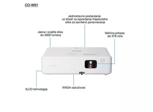 Epson projektor CO-W01