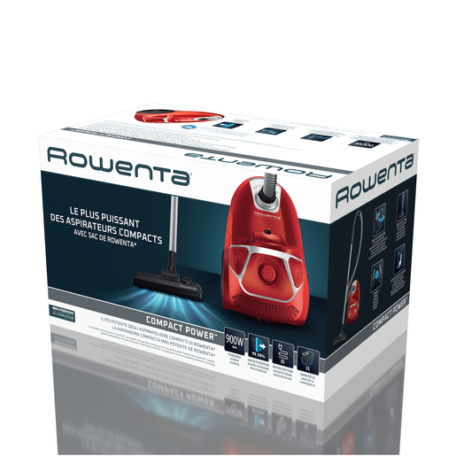 ROWENTA usisavač RO3953EA COMPACT POWER PARQUET s vrećicom