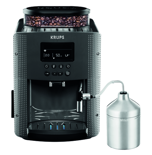 KRUPS aparat za kafu EA816B70 ESSENTIAL ANTRACIT SIVA; 1450 W, 15 bara
