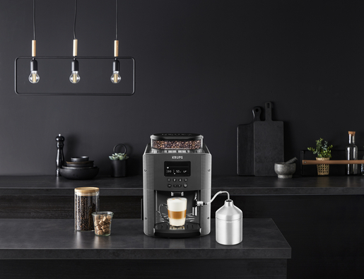 KRUPS aparat za kafu EA816B70 ESSENTIAL ANTRACIT SIVA; 1450 W, 15 bara