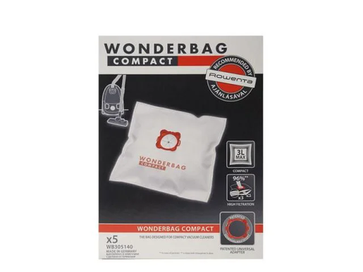 ROWENTA vrećice za usisivače WB305140 WONDERBAG COMPACT 5 kom