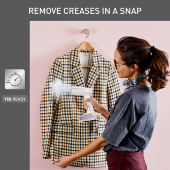 TEFAL vertikalna pegla na paru DT3050E1, putna, 1300 W