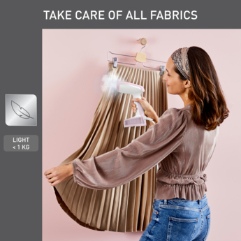 TEFAL vertikalna pegla na paru DT3050E1, putna, 1300 W