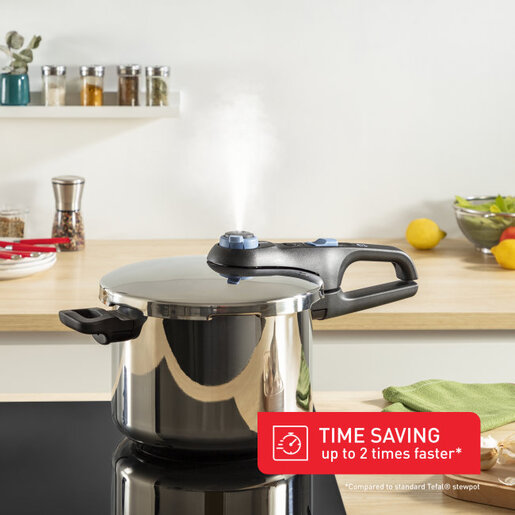 Tefal ekspres lonac P2580701 Secure Trendy 6 lit. Aqua Blue