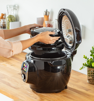 TEFAL friteza EY150830 na vrući zrak EXTRA CRISP LID; 1300 W, 4 programa