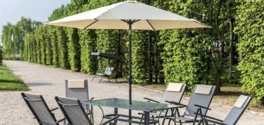 Green Bay suncobran Vasto – 270 x 6 x 38 cm, bež