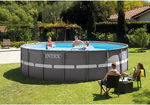 Intex Ultra XTR® bazen 549 x 132 cm sa pješčanom pumpom, metalna konstrukcija, merdevine, podloga, prekrivač - 67027