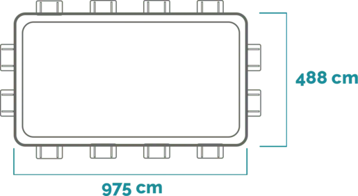 Intex pravougaoni bazen Ultra XTR 975 x 488 x 132 cm set sa pumpom i opremom – 26374NP