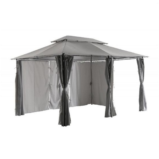 Green Bay gazebo Belize – 296 x 396 cm, siva