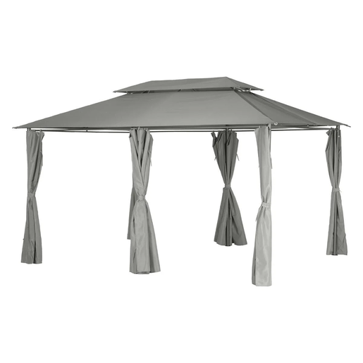 Green Bay gazebo Belize – 296 x 396 cm, siva