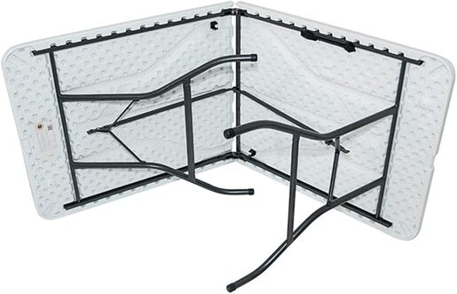 Green Bay sklopivi stol Oscar 180 – 182,8 x 76,2 x 74,3 cm, bijeli