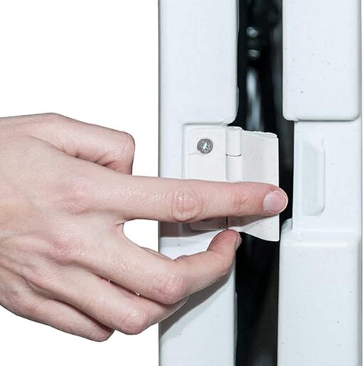 Green Bay sklopivi stol Oscar 180 – 182,8 x 76,2 x 74,3 cm, bijeli