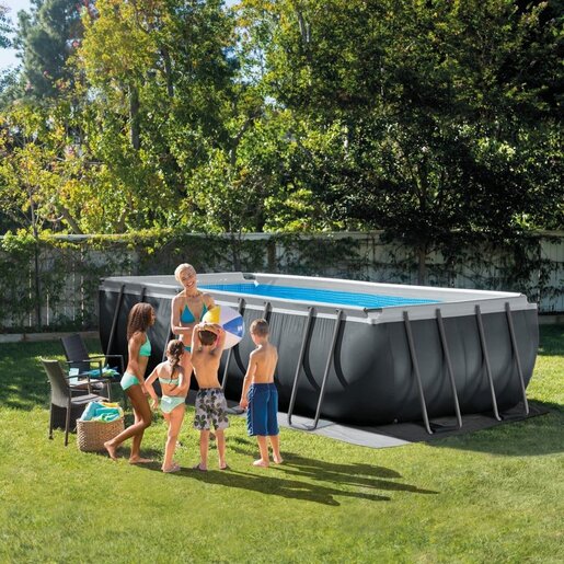 Intex pravougaoni bazen Ultra XTR 732 x 366 x 132 cm set sa pumpom i opremom – 26364NP
