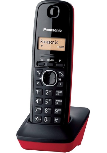 PANASONIC telefon bežični KX-TG1611FXR crveni