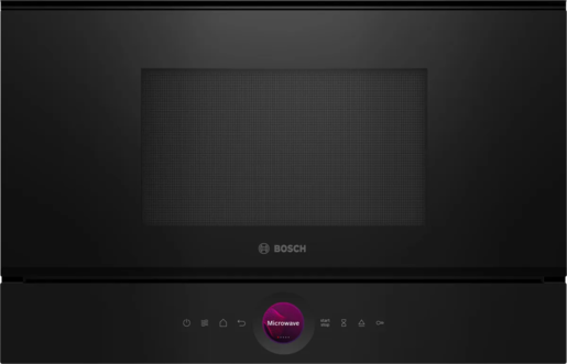 BOSCH ugradbena mikrovalna BFR7221B1; Serie 8; Crna