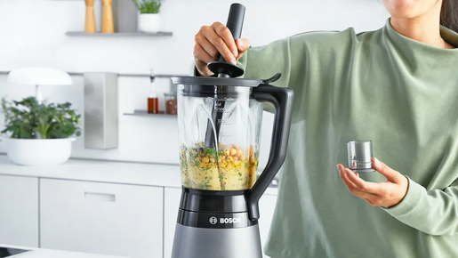 BOSCH blender MMB6174S; VitaPower; Serie 4; 1200 W; 1,5 lit.; Silver