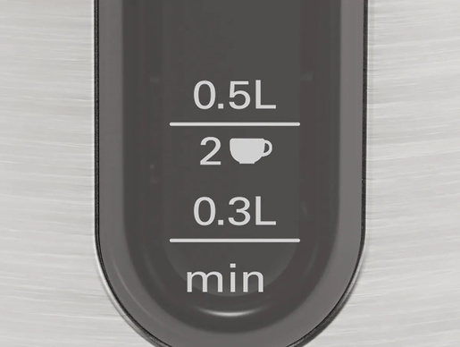 BOSCH kuhalo za vodu TWK4P440; DesignLine; 2400 W; 1.7 lit.; Inox