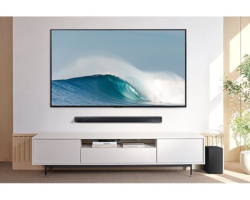 SAMSUNG soundbar HW-Q600C/EN, Adaptive Sound, Q-symphony, Dolby Atmos, 3.1.2 kanalni zvuk, Crni
