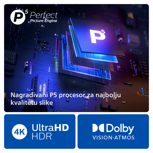 PHILIPS LED televizor 50PUS8919/12 4K Ultra HD, Smart TV, Ambilight, HDMI 2.1, Titan TV,  Antracit siva ***MODEL 2024**