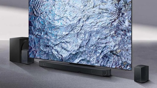 SAMSUNG soundbar HW-Q990C/EN, SpaceFit Sound Pro, Q-symphony, Airplay, Dolby Atmos, 11.1.4 kanalni zvuk, Crni