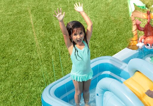 Intex dječji bazen play centar Jungle Adventure 244 x 198 x 71 cm – 57161NP