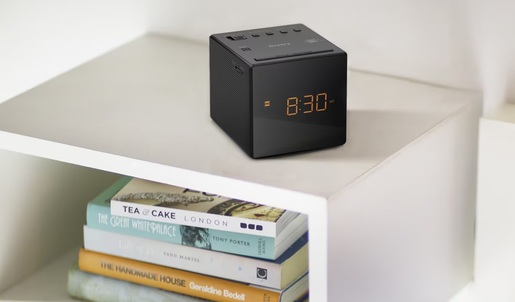 SONY radio alarm ICFC1, Crni