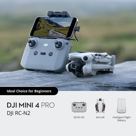 DJI Mini 4 Pro FMC dron (DJI RC 2)