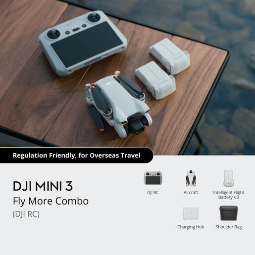 DJI Mini 3 FMC dron (DJI RC)