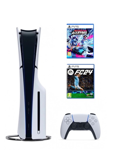 PlayStation 5 Slim D chassis + EA SPORTS FC 24 PS5 + GRATIS Destruction AllStars PS5