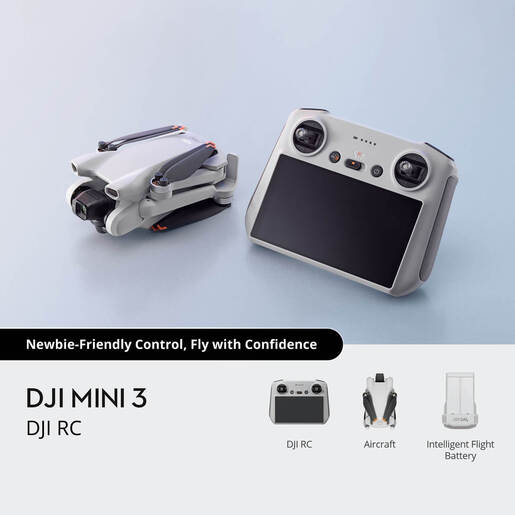 DJI Mini 3 dron (DJI RC)
