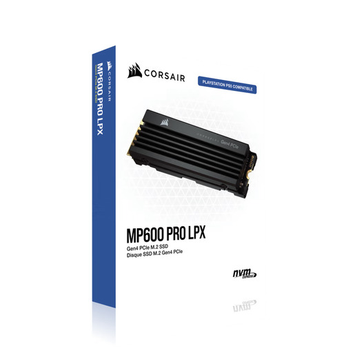 Corsair SSD 1TB M.2. MP600PRO LPX, PCIe Gen4x47,100/6,800MB/s, PS5 compatible
