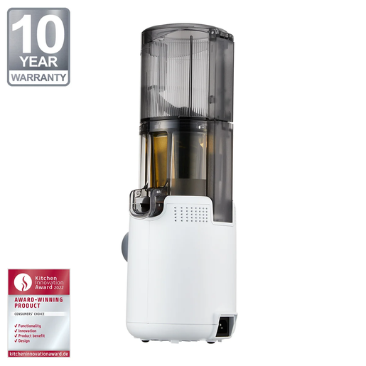 HUROM sokovnik H310A-BEC04WH hladno cijeđenje, 38 rpm; bijela