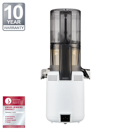 HUROM sokovnik H310A-BEC04WH hladno cijeđenje, 38 rpm; bijela