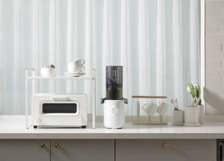 HUROM sokovnik H310A-BEC04WH hladno cijeđenje, 38 rpm; bijela