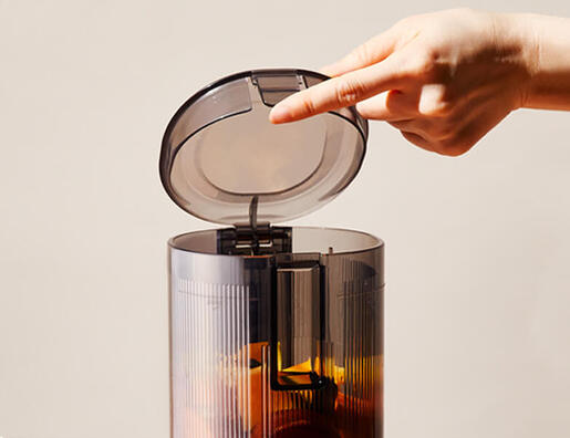 HUROM sokovnik H310A-BEC04CL hladno cijeđenje; 38 rpm; Charcoal Antracit